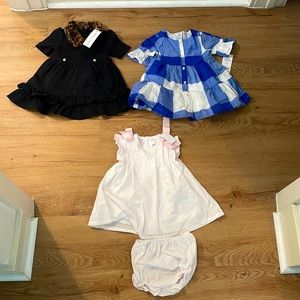 Lot of three girls dresses